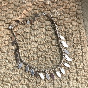 Sterling silver ankle bracelet